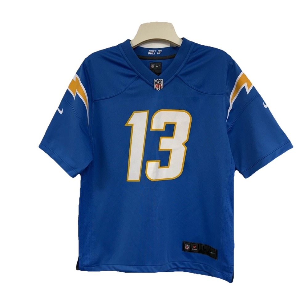 Los Angeles Chargers Jersey Keenan Allen #13 Youth Large 14/16 Blue NFL Bolt Up